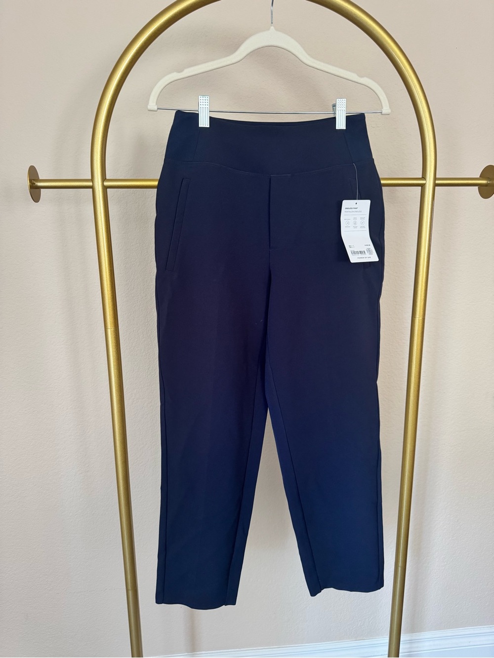 Athleta Navy Ankle Pants - NWT